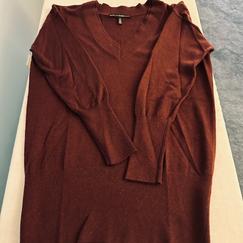 WHBM V-neck sweater